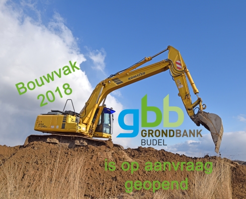 Grondbank Budel Bouwvak 2018